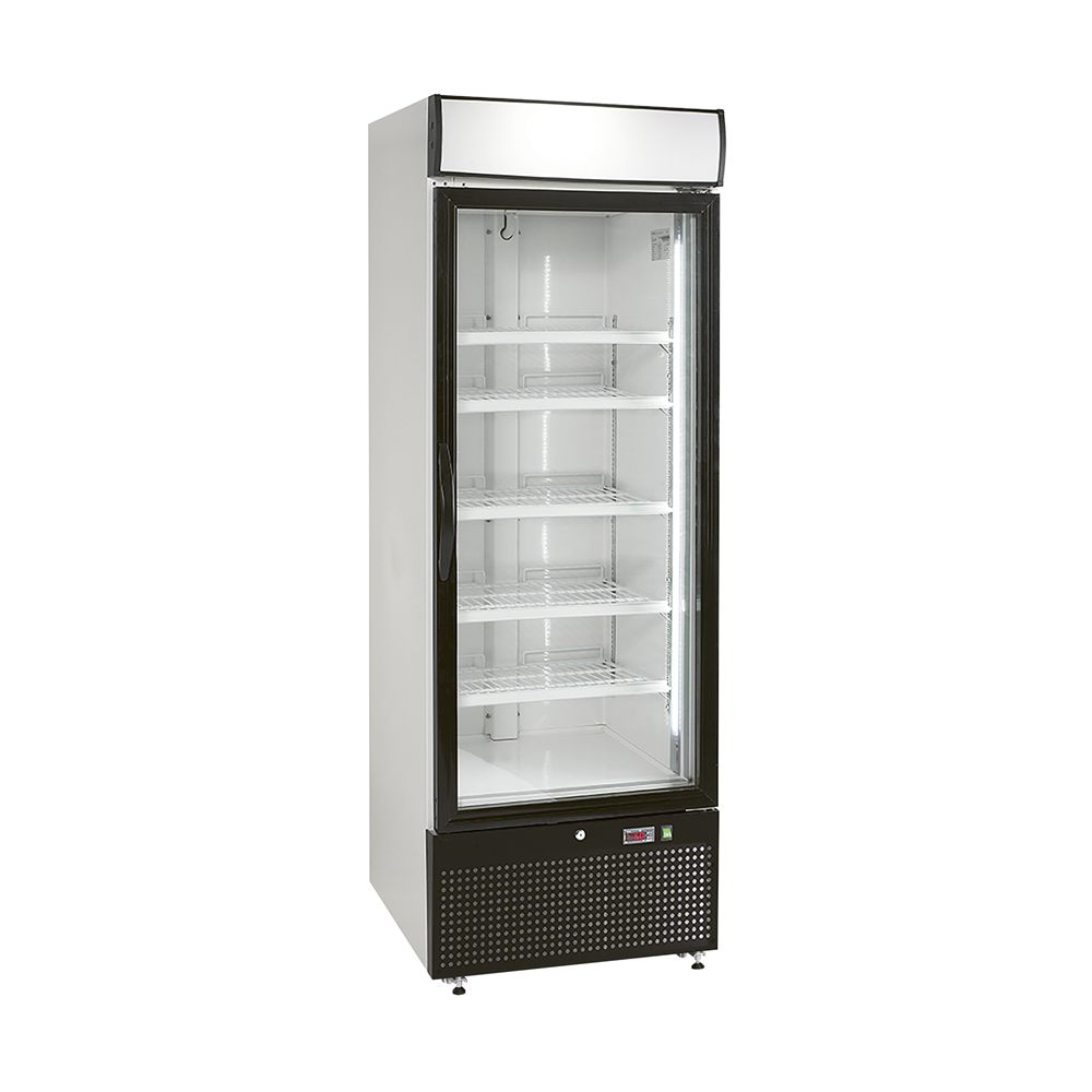Glastür-Tiefkühlschrank TKU 440 G-LED